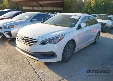 2015 Hyundai Sonata Sport z USA, uszkodzony, nr VIN 5NPE34AF9FH093670